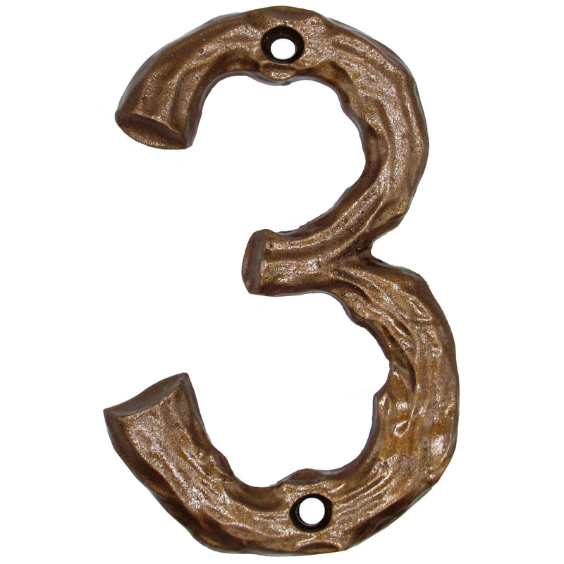Log House Number Three Lux Bronze